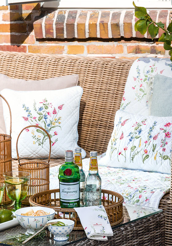 Greengate Card and envelope Elwin white large 12 pcs