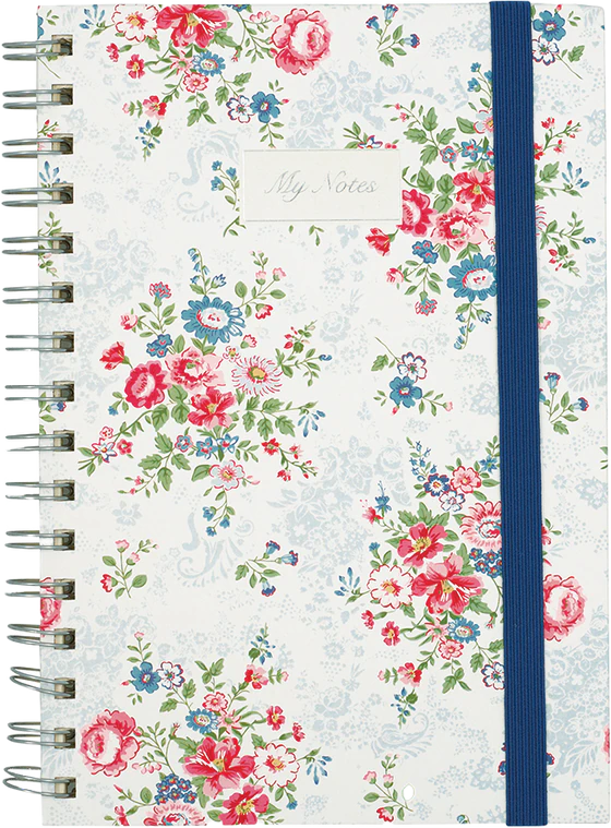 Greengate Ailis White Notizbuch A5