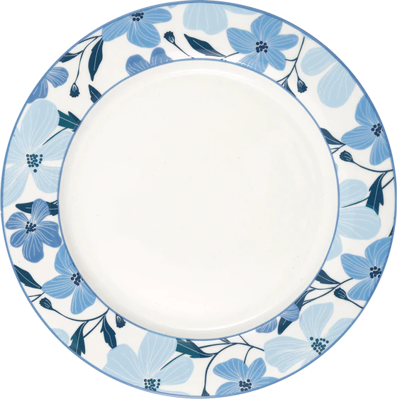 Greengate Laerke White Dinner Plate 