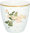 Greengate Asta White Mini Latte cup