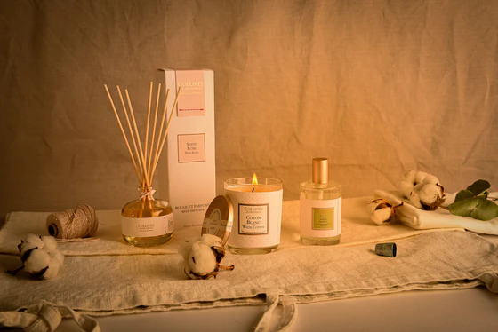 Collines De Provence Coton Blanc Bouquet Parfume Raumspay