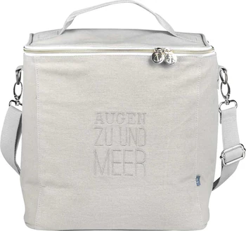 Räder Kühltasche Meer als Worte - Augen zu und Meer