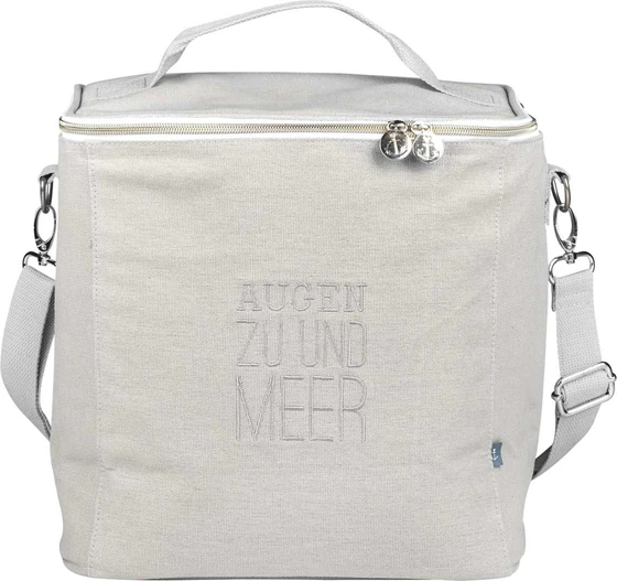 Räder Kühltasche Meer als Worte - Augen zu und Meer