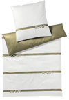 Joop Logo Stripes Bettwäsche 4101-4 olive