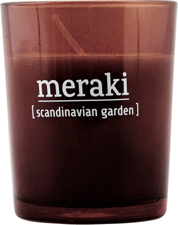 Meraki Duftkerze - Scandinavian garden 
