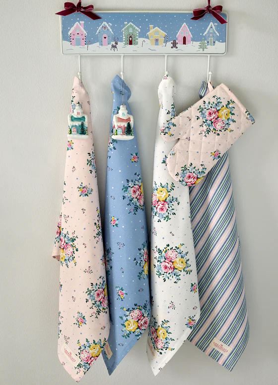 Greengate Laura homes Dusty Blue Hakenleiste