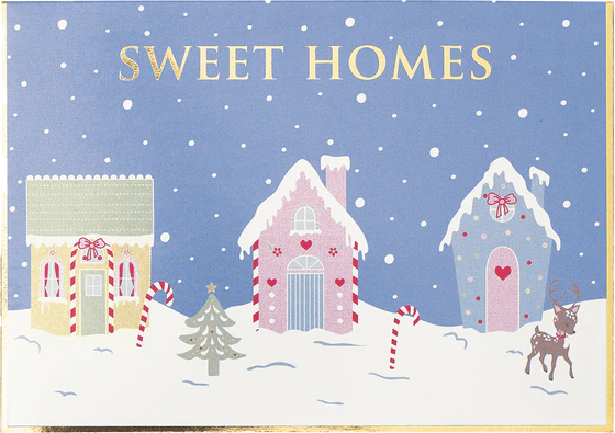 Greengate Laura homes Dusty Blue Karte