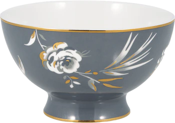Greengate Aslaug Dark Grey Suppen Schale