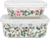Greengate Merle White Vorratsdosen 2er Set