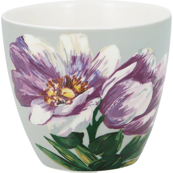 Greengate Barbette Pale Grey Latte Cup