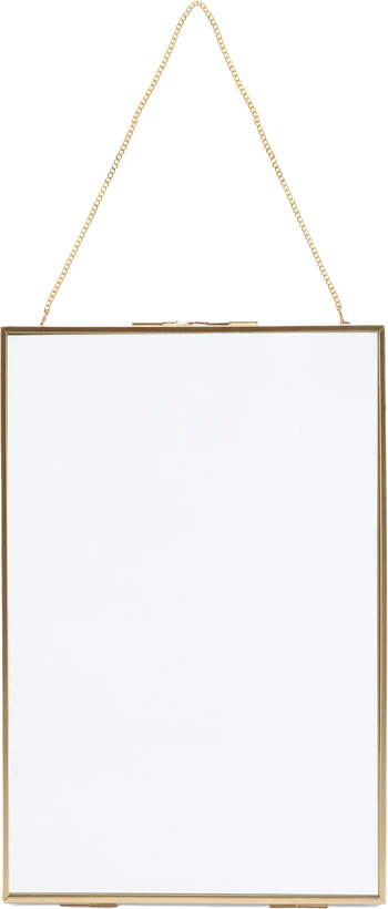 VT wonen Bilderrahmen Metall gold 20 x 30 x 0,8 cm
