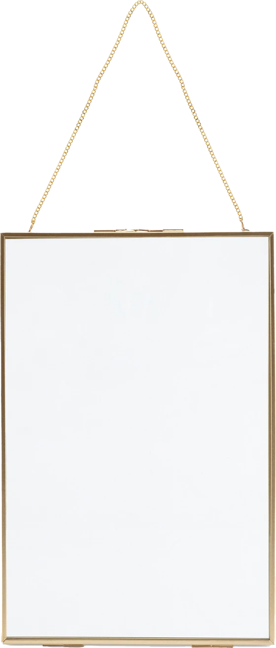 VT wonen Bilderrahmen Metall gold 20 x 30 x 0,8 cm