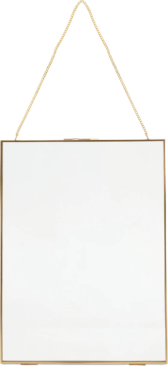 VT wonen Bilderrahmen Metall gold 30 x 40 x 0,8 cm