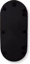 VT wonen Spiegel Oval Black 30x70cm