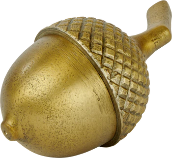 Lambert Nocciola Deko-Objekt gold L 13 x D 7 cm