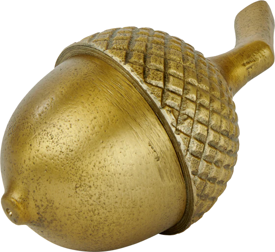 Lambert Nocciola Deko-Objekt gold L 13 x D 7 cm