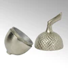 Lambert Nocciola Deko-Objekt silber L 13 x D 7 cm