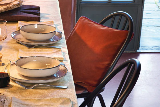 Bassetti Velour Uni v.O1 Mattone Kissenhülle