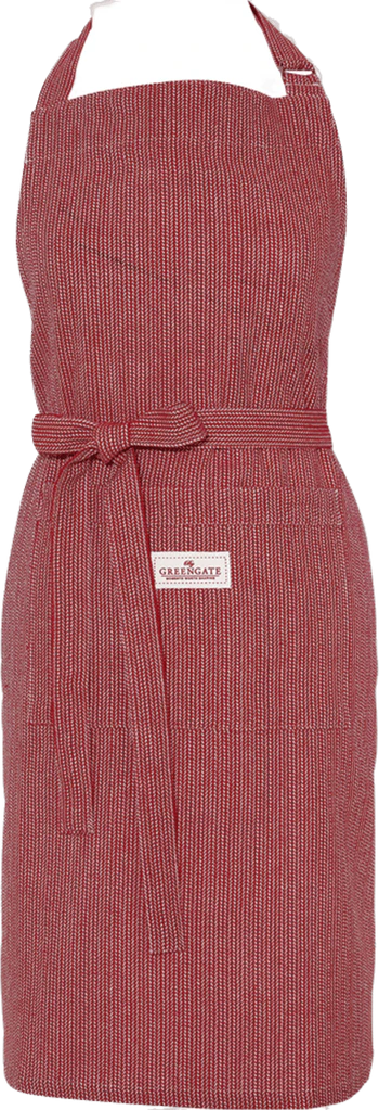 Greengate Alicia red Küchenschürze