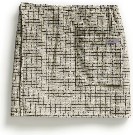 Möve Eden Kilt – Luxuriöser Kilt mit Kästchenstruktur aus Baumwolle & Leinen