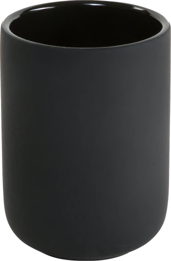 Möve Zahnbürstenhalter Black Velvet 4-4283 – Eleganter Keramik-Zahnbürstenhalter