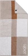 JOOP! Divided Squares 1705-36 in Natur – Extraflauschiges Walkfrottier mit modernem Squares-Design
