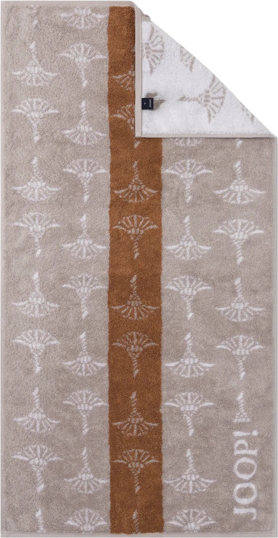 JOOP! Divided Cornflower 1706-36 in Natur – Luxuriöses Walkfrottier mit edlem Cornflower-Muster