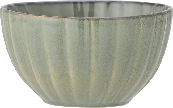 Bloomingville Schale “Latina” aus Steingut – hellgrün, 165 ml, spülmaschinengeeignet