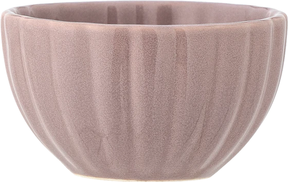 Bloomingville Schale “Latina” aus Steingut – rosa, 165 ml, spülmaschinengeeignet