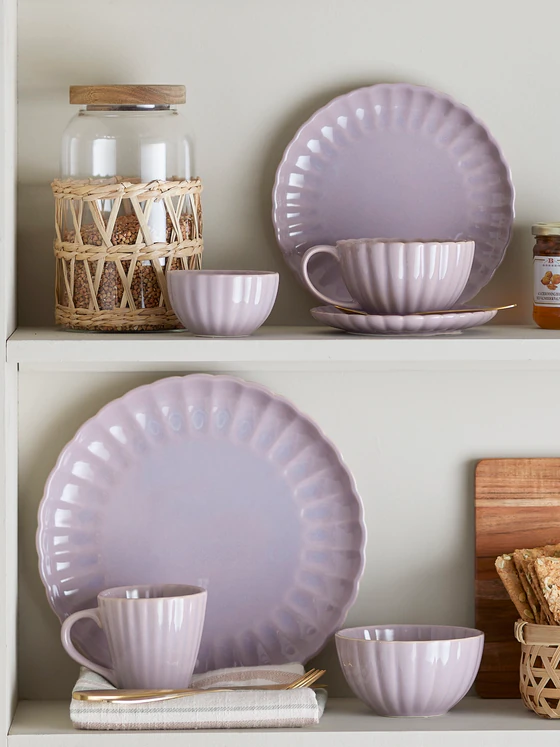 Bloomingville Schale “Latina” aus Steingut – rosa, 165 ml, spülmaschinengeeignet