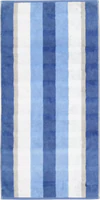 Cawö Frottiertücher Noblesse Stripe 1087 Saphir – Edle Handtücher aus 100 % Baumwolle