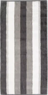 Cawö Frottiertücher Noblesse Stripe 1087 Anthrazit – Edle Handtücher aus 100 % Baumwolle
