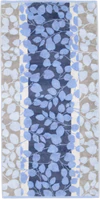 Cawö Frottiertücher Noblesse Harmony 1086 - 17 Sky – Florale Luxus-Handtücher aus 100 % Baumwolle