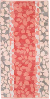 Cawö Frottiertücher Noblesse Harmony 1086 Koralle – Florale Luxus-Handtücher aus 100 % Baumwolle