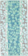 Cawö Frottiertücher Noblesse Harmony 1086 Jade – Luxuriöse Handtücher mit floralem Design aus 100 % Baumwolle