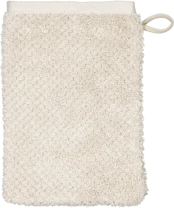 Cawö Frottiertücher Pure 6500-730 Kreide – Hochwertige Walkfrottier-Handtücher aus 100 % Baumwolle
