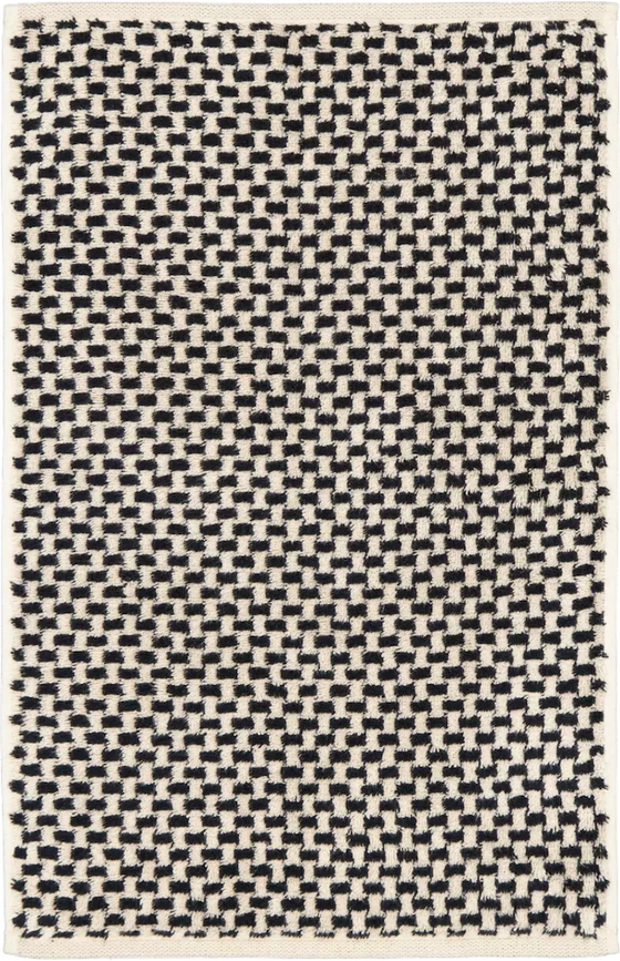 Cawö Frottiertücher Natural 6215-39 Natur-Schwarz – Hochwertige Frottiertücher im Allover-Design