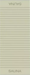 Cawö Saunatuch Balance 6237-44 Wasabi – Wende-Saunatuch aus 100 % Baumwolle im Streifen-Design