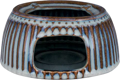 Greengate Teekannen Stövchen in Oyster Blue – Steingut Tea Warmer