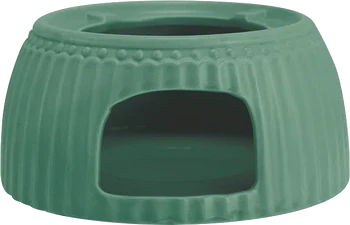 Greengate Teekannen Stövchen / Tea warmer Alice Dusty Green  – Hochwertiges Steingut für perfekten Teegenuss