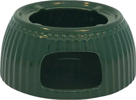 Greengate Teekannen Stövchen / Tea warmer Alice Pinewood Green – Premium Steingut Tea Warmer vom Hersteller Greengate