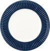 Greengate Alice Teller klein Dark Blue – 17,5 cm, Steingut, spülmaschinengeeignet