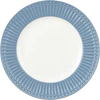 Greengate Alice Kuchenteller Sky Blue – 17,5 cm, Steingut, spülmaschinengeeignet