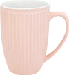 Greengate große Tasse Alice Pale Pink – Porzellan, 13,5 cm, spülmaschinengeeignet