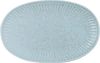 Greengate Biscuit Teller aus der Alice Serie in Ice Blue – Edles Steingut, 14,5 x 23 cm, spülmaschinen- & mikrowellengeeignet