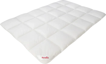Paradies Dala Bio Winterdecke – Daunenleicht, Karosteppung & Bio Baumwolle