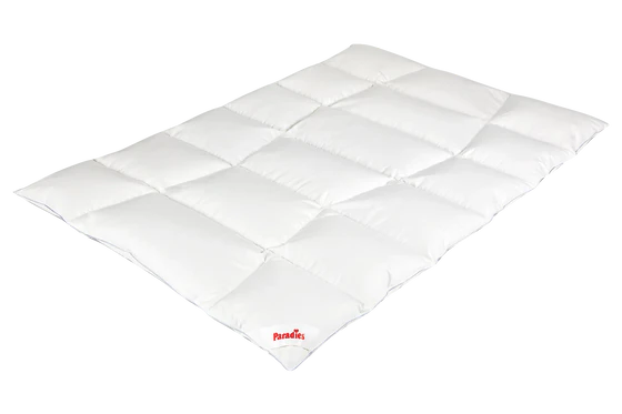 Paraides Daunendecke Glenna 100 Bio – Winterwarm, 100% Paradies Gänsedaunen, RDS zertifiziert