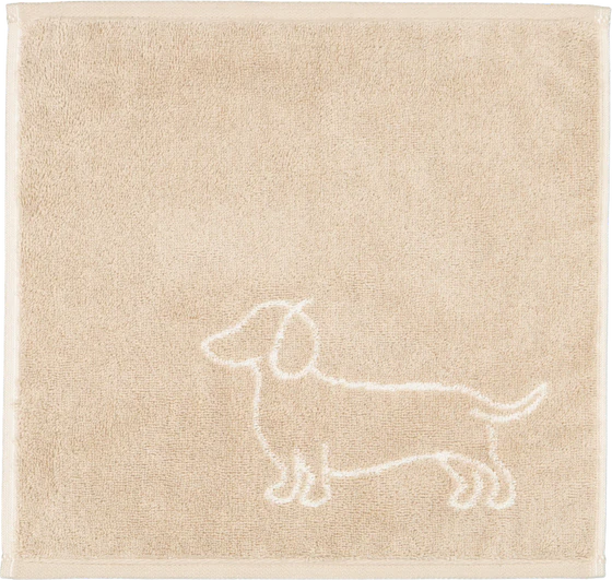Cawö 3er-Pack We Love Dogs 6249 – Seiflappen mit Hundemotiven in Natur/Beige