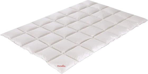 Paradies Daunendecke Elara 90 Medium – Ganzjahresdecke mit 90 % Entendaunen