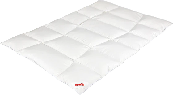 Paradies Daunendecke Elara 90 Winterwarm – 90 % Entendaunen, superreine Qualität